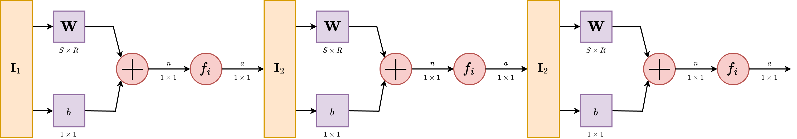 ) neurons in abbreviated notation